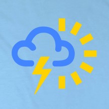 Cloud Weather Symbols T Shirts | Buy Cloud Weather Symbols T ...