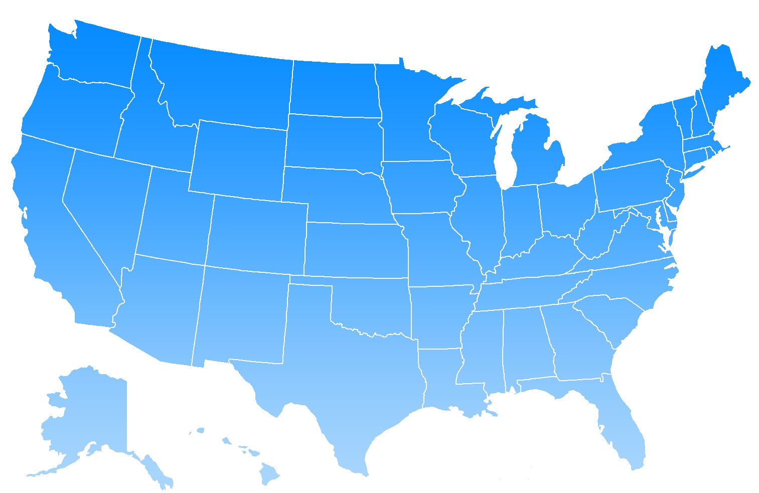 Blank Map Of Michigan