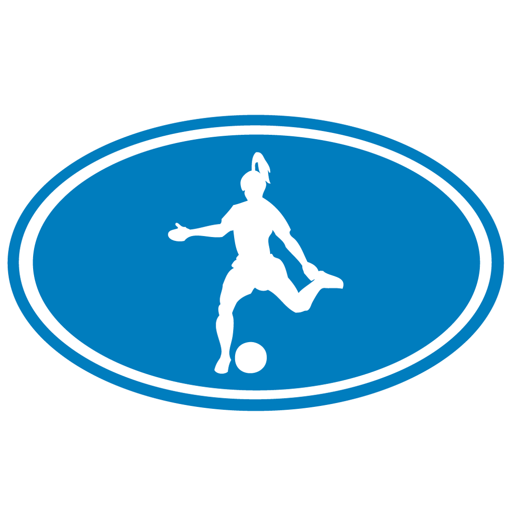 Soccer Girl Silhouette Vinyl Decal