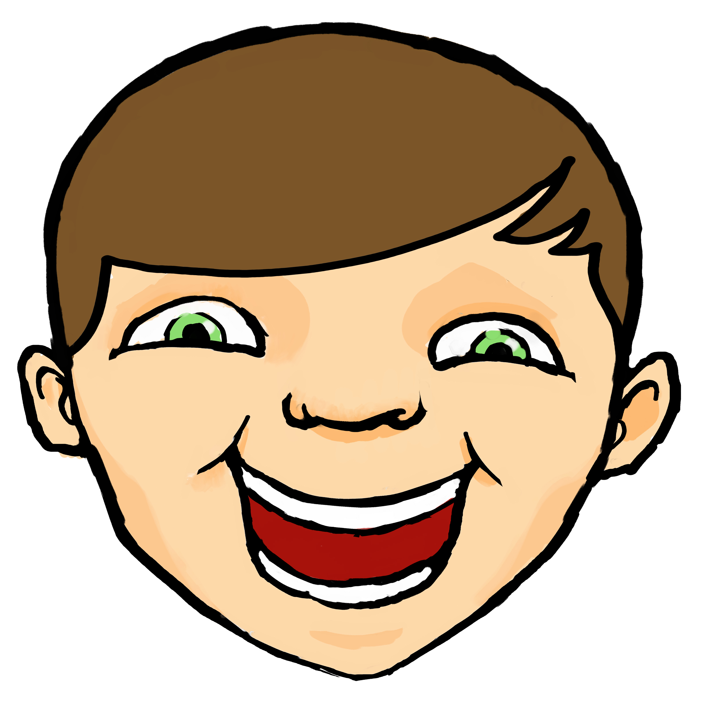 Laughing Face Clip Art