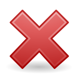 Free Dialog Cancel Icon - png, ico and icns formats for Windows ...