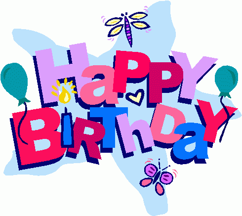 Clip Art For Birthdays