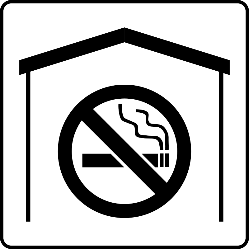 Hotel Icon No Smoking In Room Free Vector