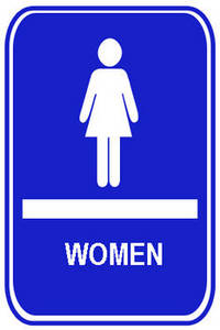 Female Bathroom Signs - ClipArt Best