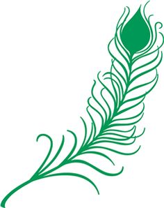 Free peacock feather clip art