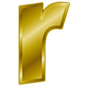 Free gold-letter-r- Clipart - Free Clipart Graphics, Images ...