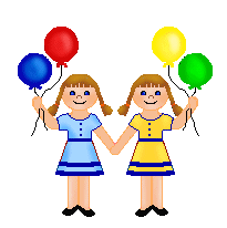 Balloon clip art of girls, - Free Clipart Images