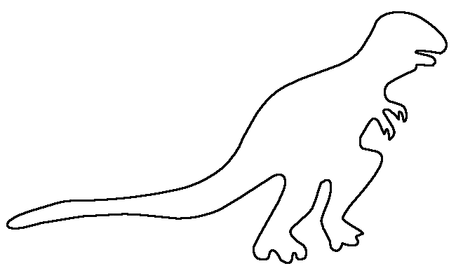 Dinosaur Outline