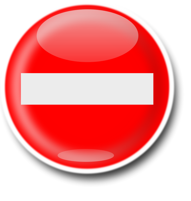 Free Clipart: No Entry | Symbol