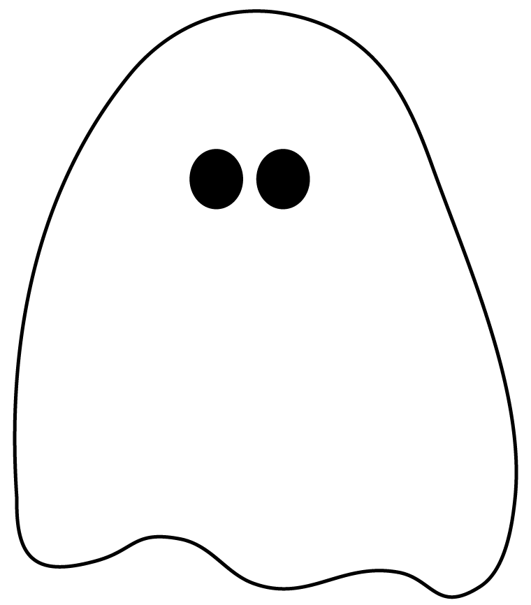 Cute Ghost Clipart Best 1983