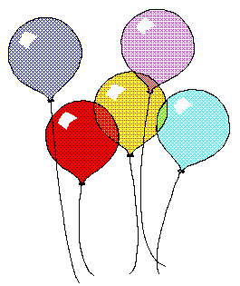 Balloons clipart gif