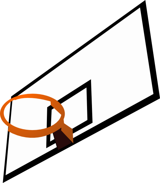 Cartoon Basketball Hoops