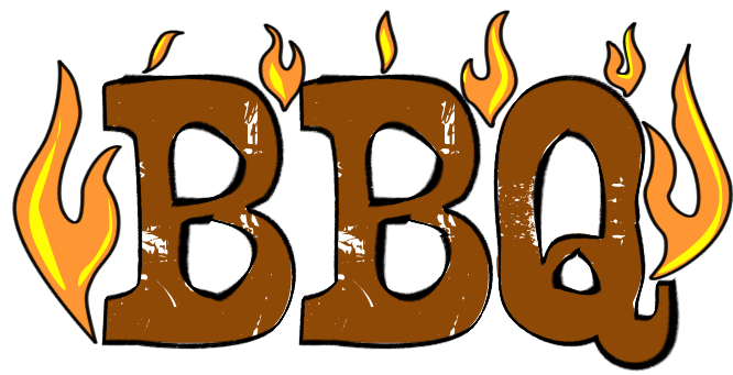 Bbq Clip Art Black And White - Free Clipart Images