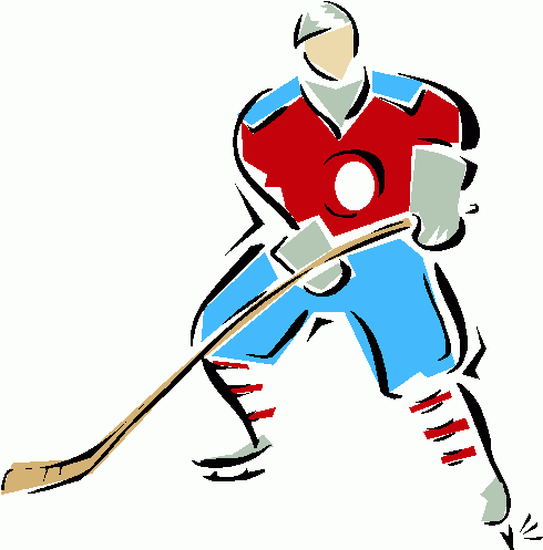 Hockey Player Clip Art - Tumundografico