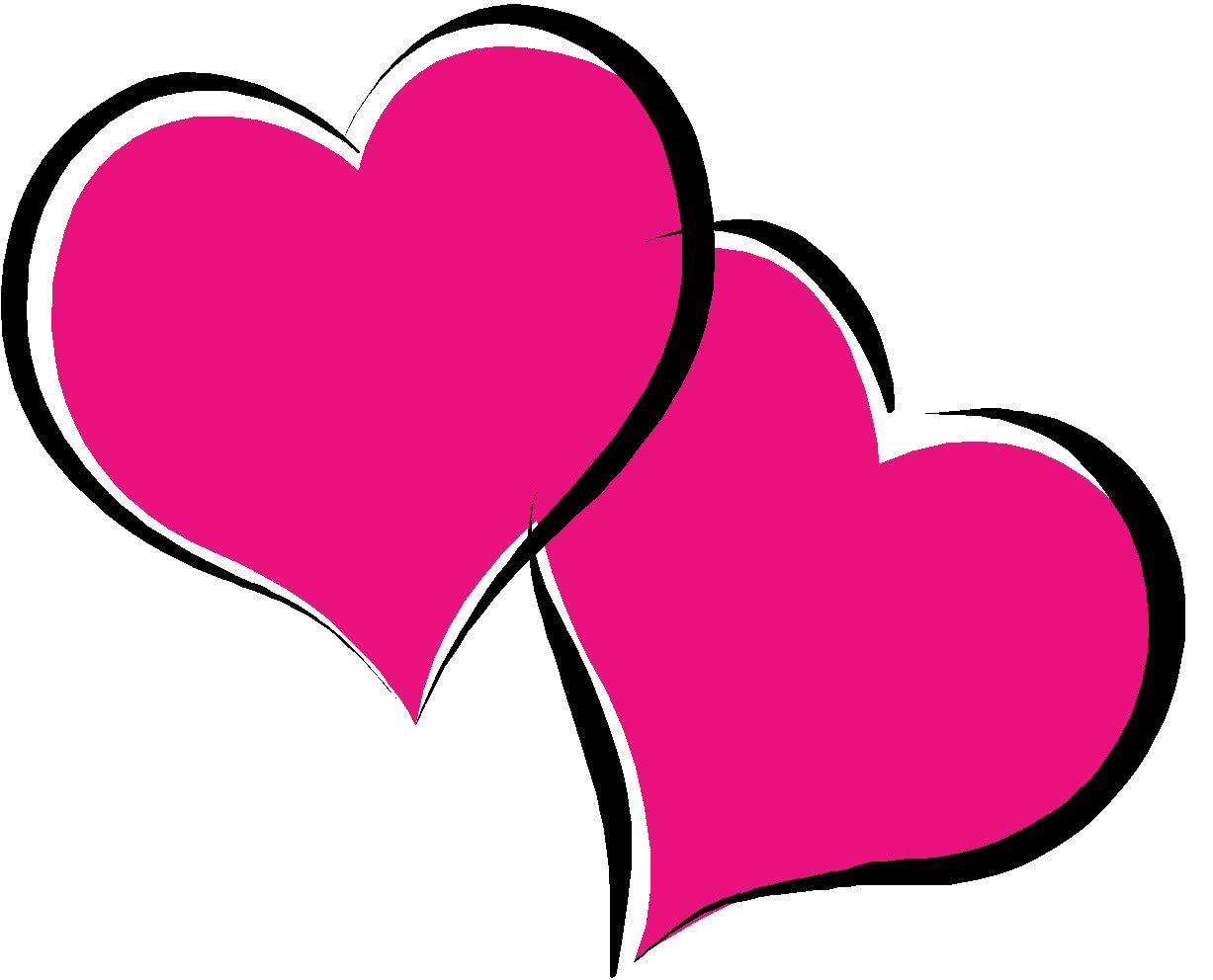hearts-clip-art-jRiABrrcL.jpeg (1227×992) | Happy Valentines Day ...
