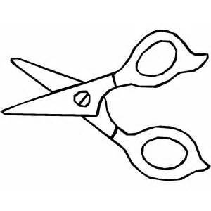 Scissor And Comb Coloring Pages