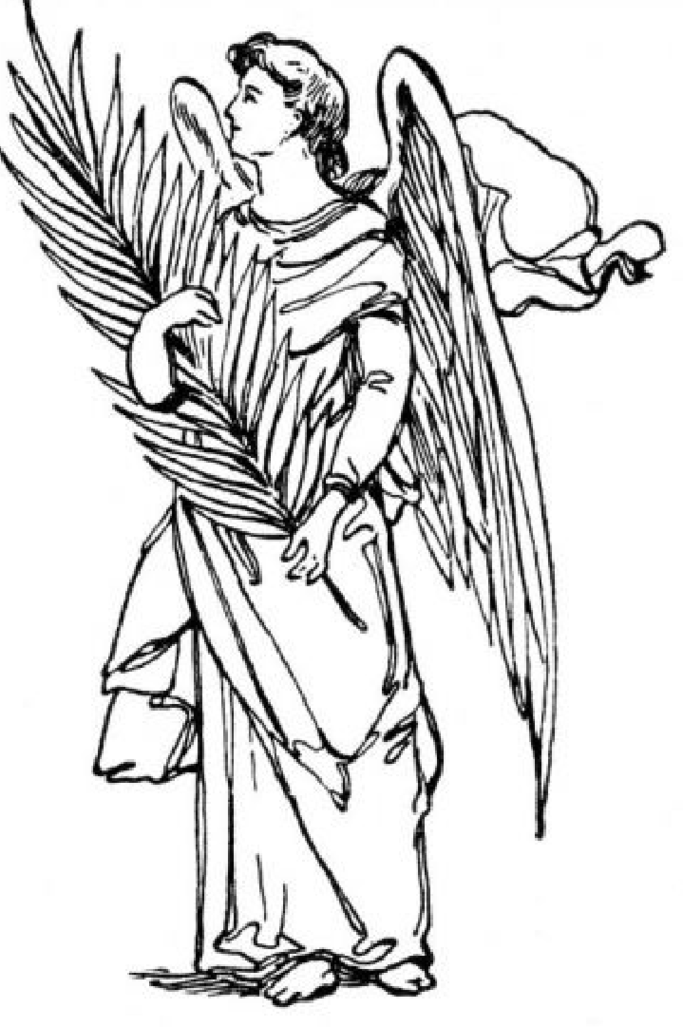 Angel Outlines Clipart - Free to use Clip Art Resource