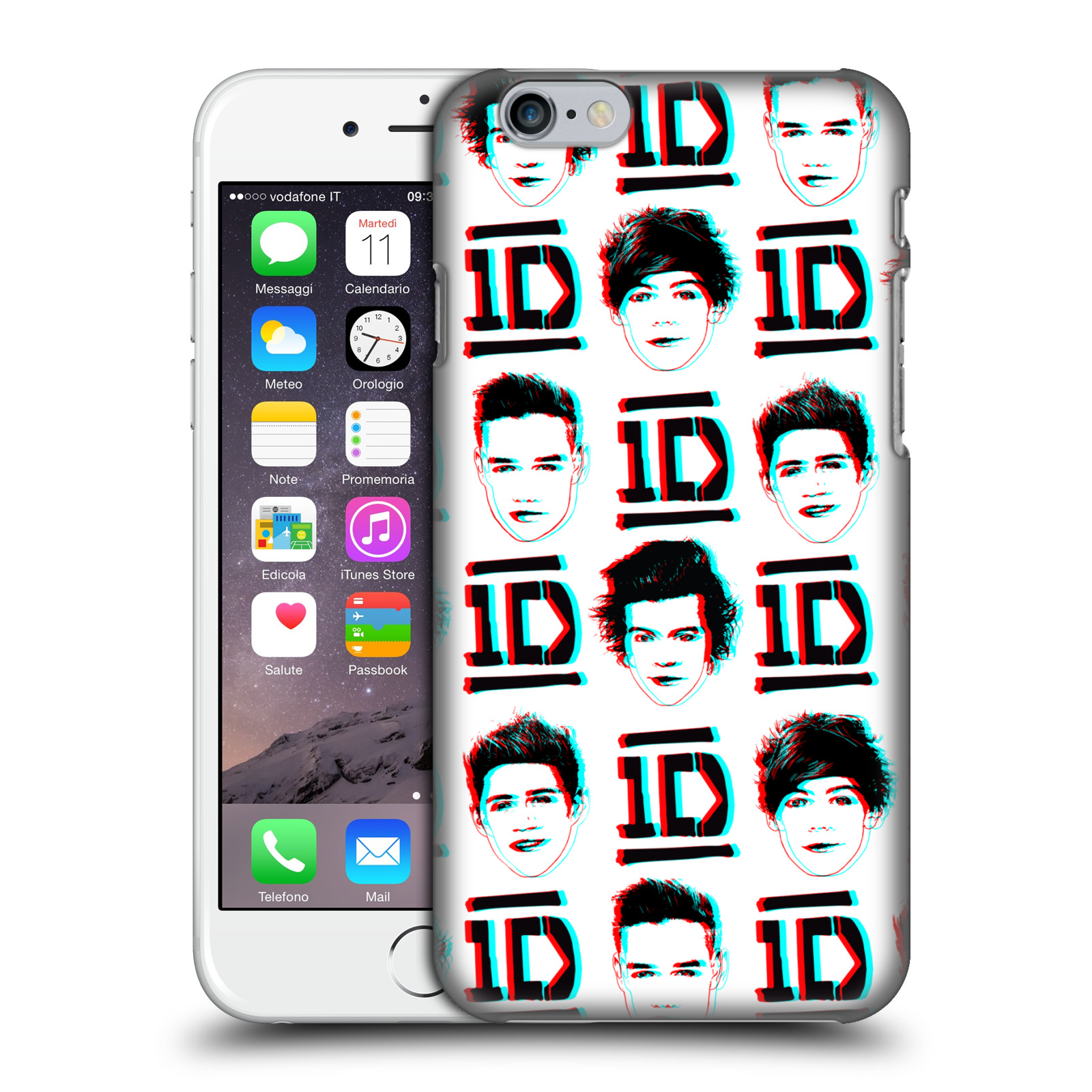 One Direction Doodle Face Patterns | Head Case Designs