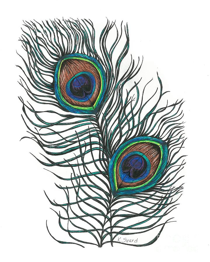 Peacock feather clip art free