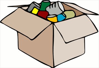 Clipart cardboard recycling