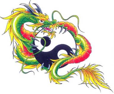 chinese astrology dragon | in design art and craft