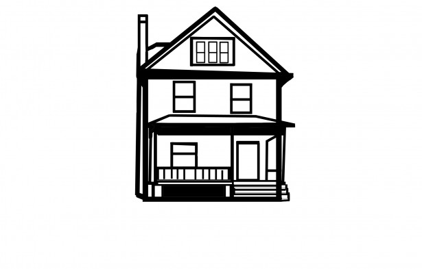 House Line Drawing Free Stock Photo - Public Domain Pictures
