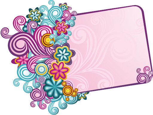 Flowers and Swirls Vector Graphics - DryIcons | Page 14 of 25