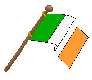 Flag Clip Art - Irish Flags - Free Flag Clip Art - Crossed Irish ...