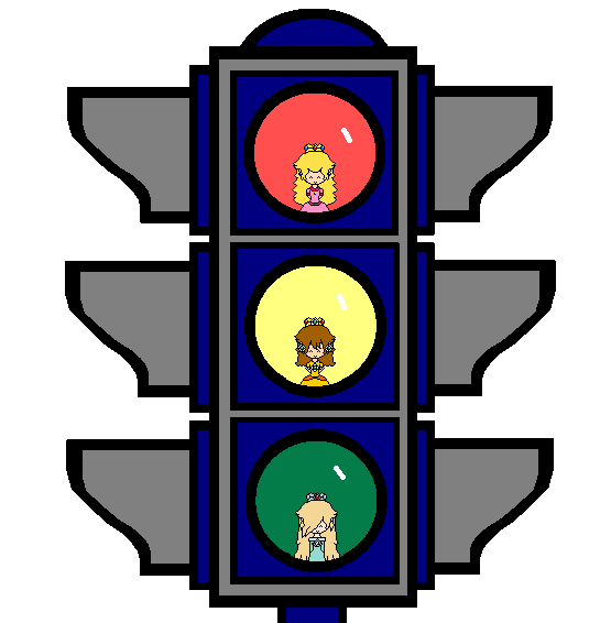 traffic light-princess style