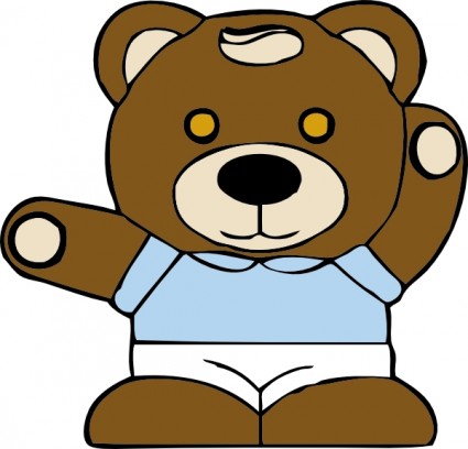 Teddy bear clip art Free vector for free download (about 25 files).