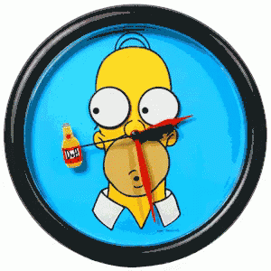 Homer Simpson Clock GIF - Clock HomerSimpson TheSimpsons ...