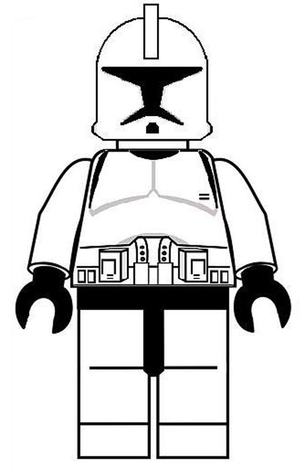 Lego coloring pages stormtrooper - ColoringStar