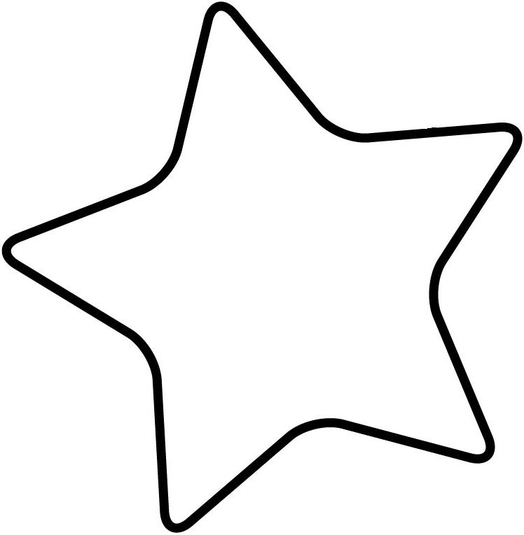Free Printable Template Of A Star