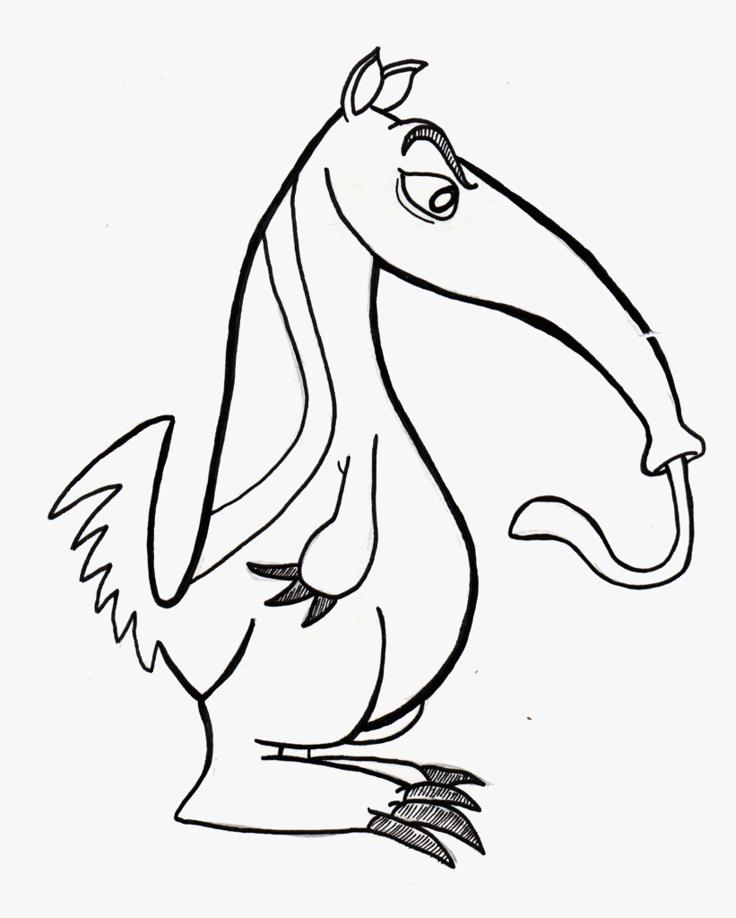 Anteater Clipart