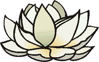 Water Lily Border Clipart