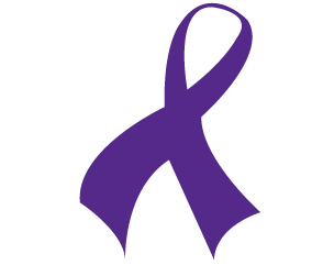 Purple Cancer Ribbon - ClipArt Best