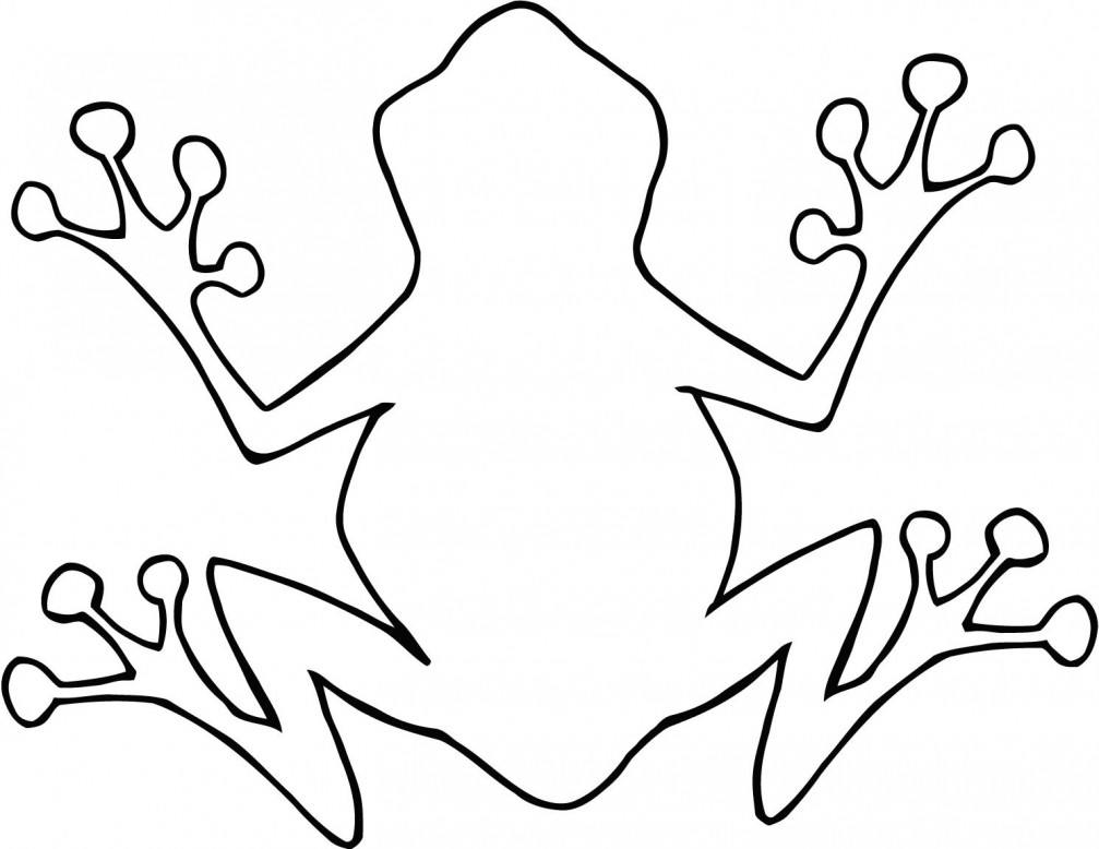 Outline Of A Frog | Free Download Clip Art | Free Clip Art | on ...