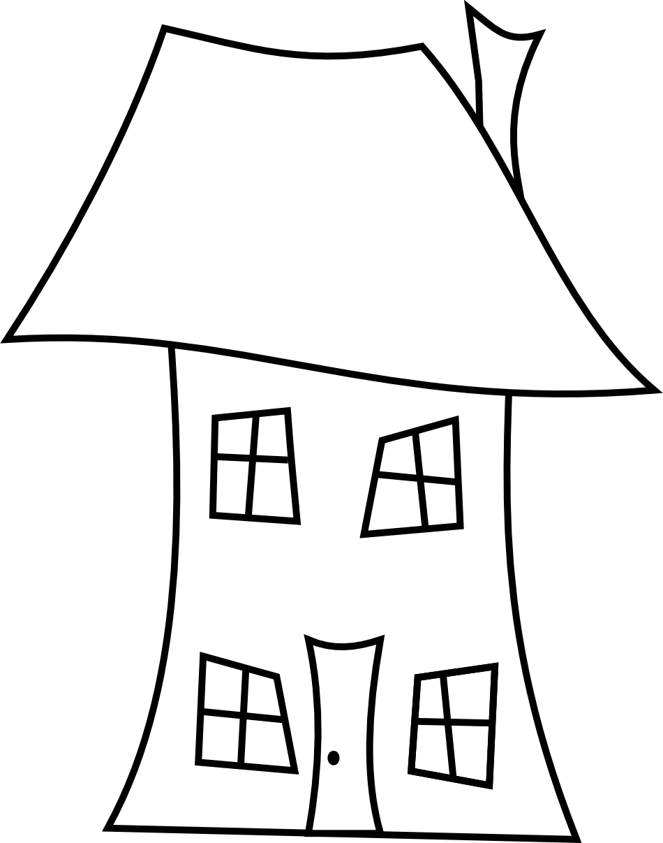 Drawings Of Houses Clipart