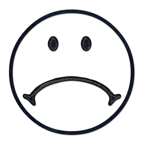 Sad Face Outline - ClipArt Best