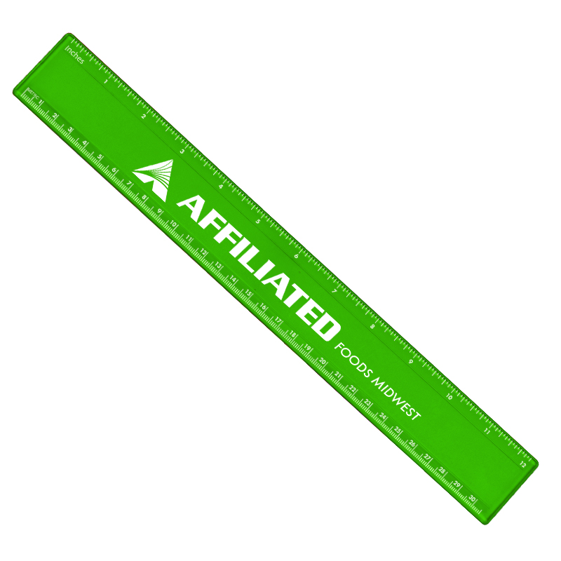 Plastic Rulers with Imprint | YourLogoWorks