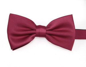 Plain Bow Ties - Colourful Bow Ties - Elegant Extras