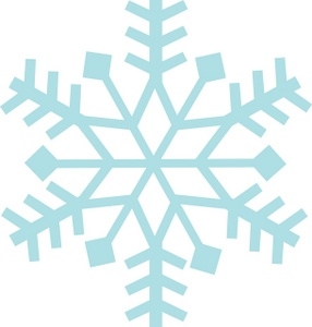 Snowflake Cartoon Clipart