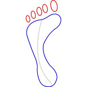 How to Draw Footprints, Footprint, Step by Step, Symbols, Pop ...