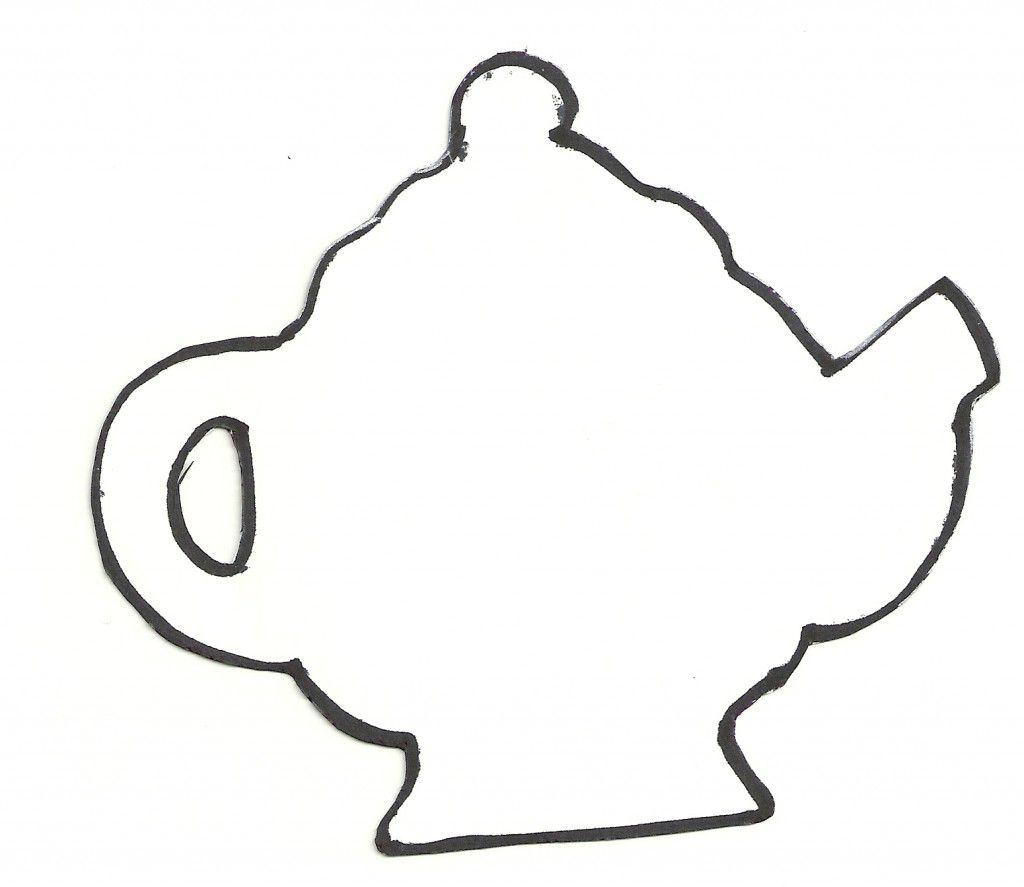 Tea Pot Template - ClipArt Best