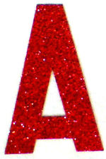 Glitter Iron on Letters