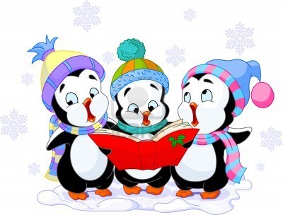 3885943-cute-cartoon-penguins-singing-christmas-carols | Hillcrest ...