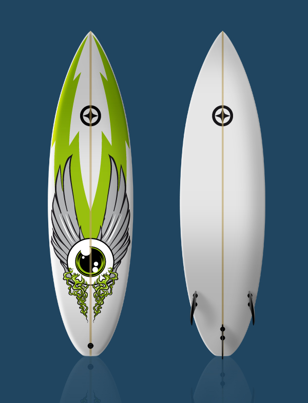 Surfboard Design Inspiration | Gods of Art