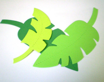 More Jungle Leaf Printables