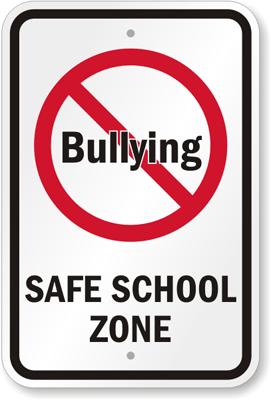 No Bullying Signs and Bully Free Signs Wide Collection Online