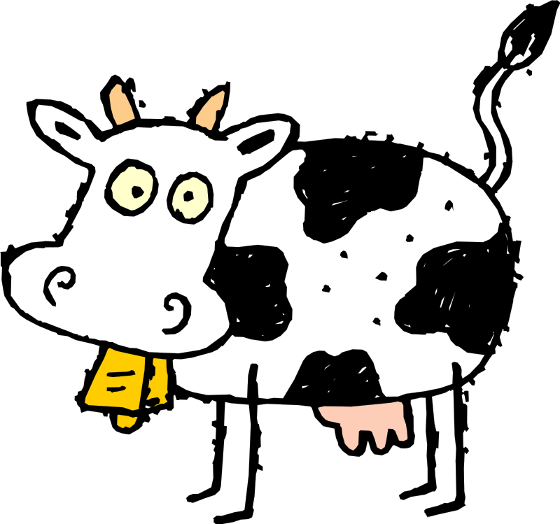 Cow Free Vector / 4Vector